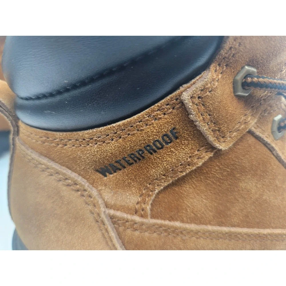 Brahma Brown Leather‎ Ankle Work Boots The Name to Trust Menswear